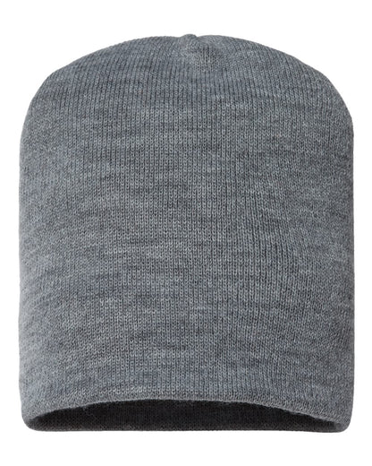 CAP AMERICA USA-Made 8 1/2" Beanie TKN28 #color_Heather Grey