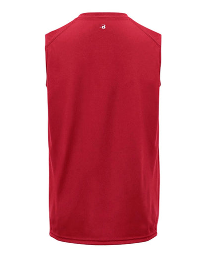 Badger Youth B-Core Sleeveless T-Shirt 2130 #color_Red