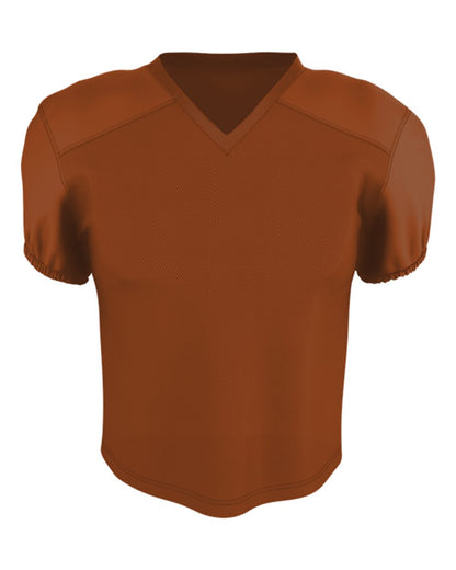 Alleson Athletic Youth Pro Game Football Jersey 751Y #color_Texas Orange/ White