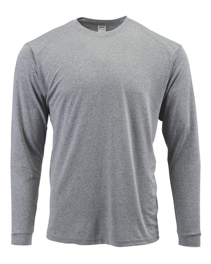 Paragon Youth Long Islander Performance Long Sleeve T-Shirt 218Y #color_Heather Grey