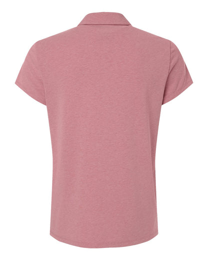 Adidas Women's Blended Polo A690 #color_Pink Strata Melange