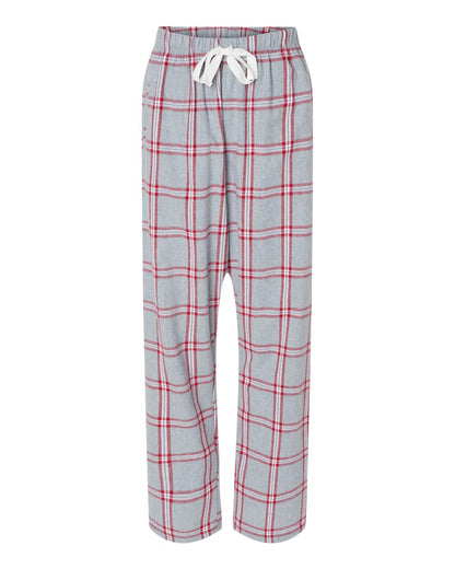 Boxercraft Women's Haley Flannel Pants BW6620 #color_Oxford Red Tomboy Plaid