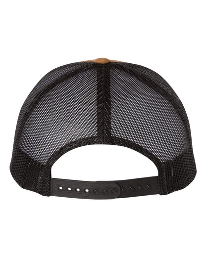 YP Classics Retro Trucker Cap 6606 #color_Caramel/ Black