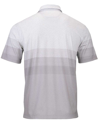 Paragon Men's Belmont Sublimated Heathered Polo 153 #color_Ash Heather