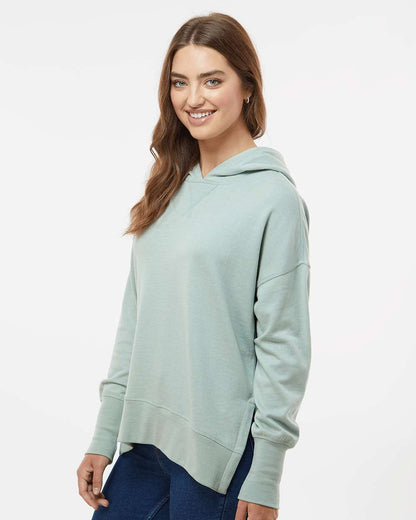 MV Sport Women's French Terry Hooded Sweatshirt W23720 #colormdl_Greenstone
