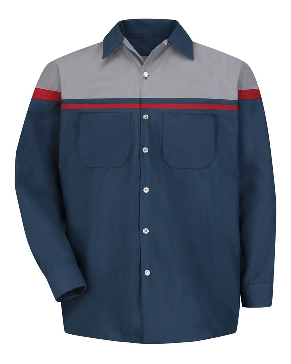 Red Kap Men's Tall Performance Tech Long Sleeve Shirt SP14ACT