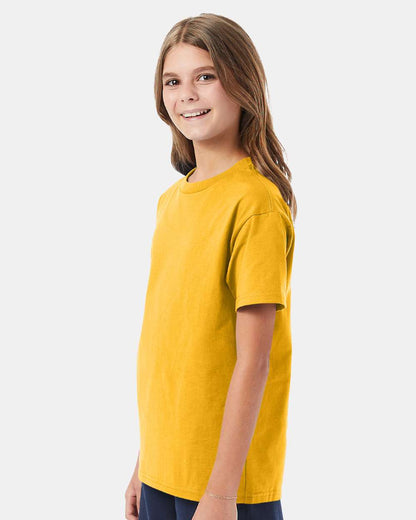 Hanes Authentic Youth T-Shirt 5450 #colormdl_Gold