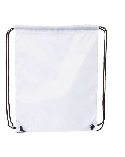 Liberty Bags Value Drawstring Backpack 8886 #color_White