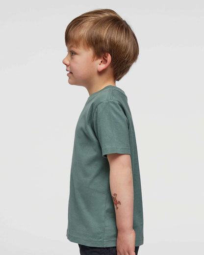 Rabbit Skins Toddler Fine Jersey Tee 3321 #colormdl_Basil