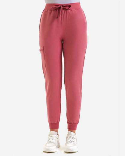 Onna Women's Energized Stretch Jogger Scrub Pants NN610 #colormdl_Calm Pink