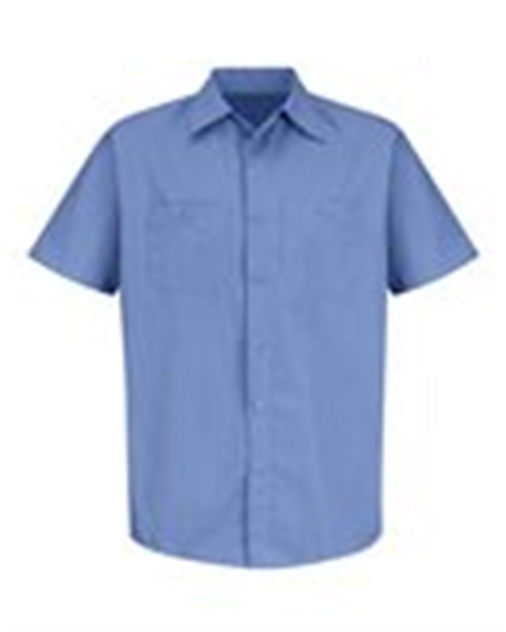 Red Kap Men's Tall Industrial Stripe Short Sleeve Work Shirt SB22T