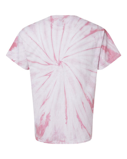 Dyenomite Cyclone Pinwheel Tie-Dyed T-Shirt 200CY #color_Rose