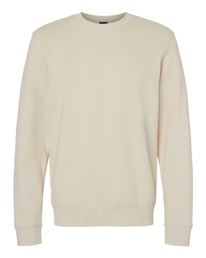 J. America Unisex BTB Fleece Crewneck Sweatshirt 8721 #color_Oyster