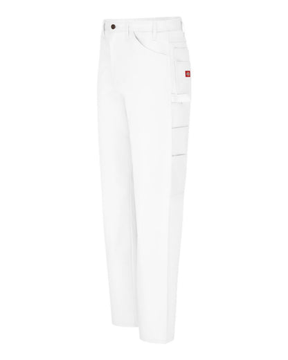 Dickies Men's Extended Sizes Painter's Utility Pants 2953EXT #color_White - 32I