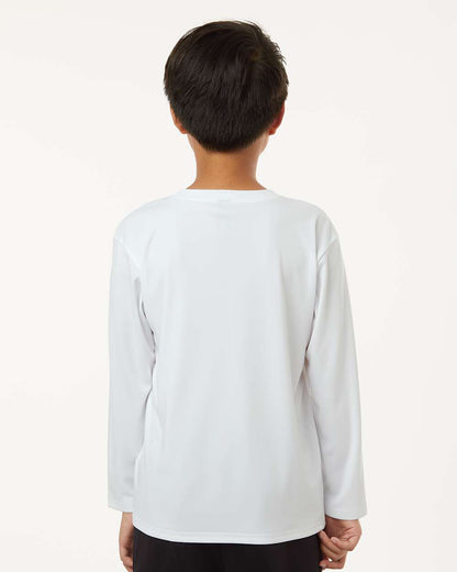 AllPro Youth Pro-Lock Performance Long Sleeve T-Shirt 48400Y #colormdl_White