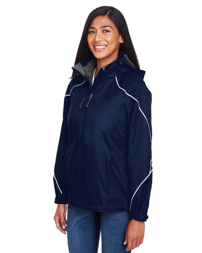 North End Women's Angle 3-in-1 Jacket with Bonded Fleece Liner 78196 #colormdl_Night
