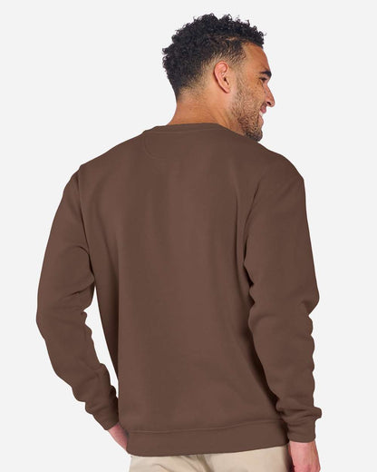 Boxercraft Men's Fleece Crewneck Sweatshirt BM5101 #colormdl_Espresso