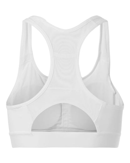 Adidas Women's Techfit Compression Racerback Sports Bra AT750 #color_White