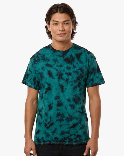 Colortone Unisex Crystal Wash T-Shirt 1390 #colormdl_Crystal Jade