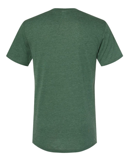 Augusta Sportswear Unisex Triblend T-Shirt 3065 #color_Dark Green Heather