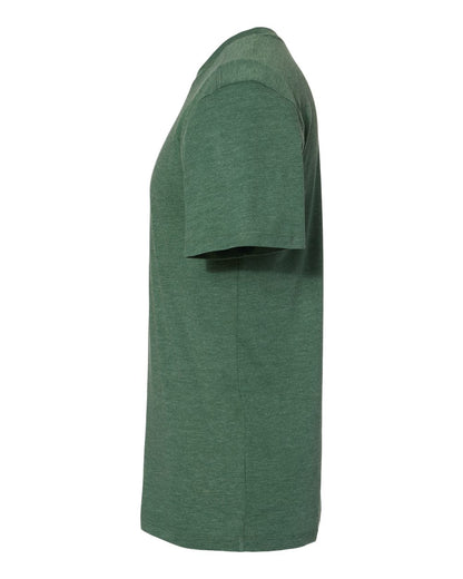 Augusta Sportswear Unisex Triblend T-Shirt 3065 #color_Dark Green Heather