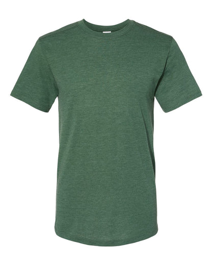 Augusta Sportswear Unisex Triblend T-Shirt 3065 #color_Dark Green Heather