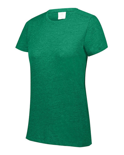 Augusta Sportswear Women's Triblend T-Shirt 3067 #color_Kelly Heather