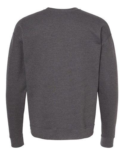 Tultex Fleece Crewneck Sweatshirt 340 #color_Heather Charcoal