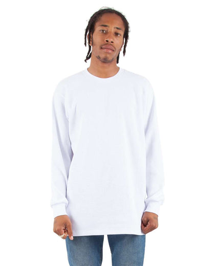 Shaka Wear Unisex Thermal T-Shirt SHTHRM #colormdl_White