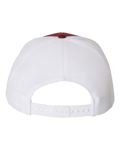 Richardson Snapback Trucker Cap 112 #color_Cardinal/ White