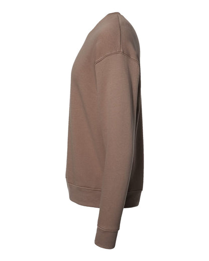 BELLA + CANVAS Unisex Sponge Fleece Drop Shoulder Crewneck Sweatshirt 3945 #color_Vintage Brown