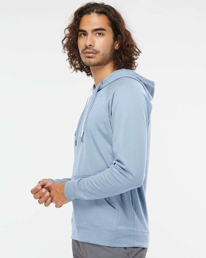 Independent Trading Co. Icon Lightweight Loopback Terry Hooded Sweatshirt SS1000 #colormdl_Misty Blue