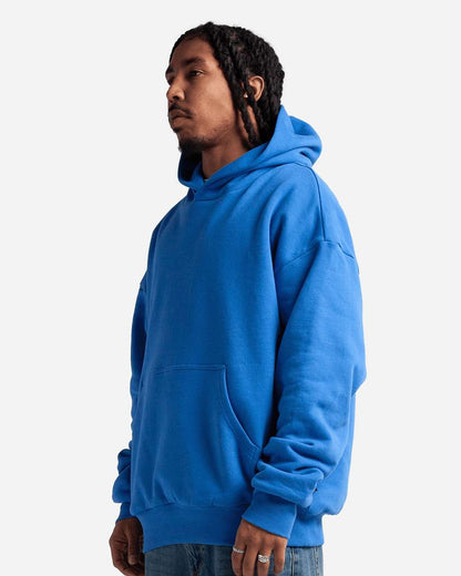 Shaka Wear Men's Garment-Dyed Double Layer Reversible Hooded Sweatshirt SHDLP #colormdl_Military Blue