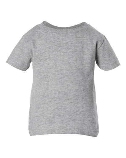 Rabbit Skins Infant Cotton Jersey Tee 3401 #color_Heather