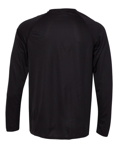 Augusta Sportswear Attain Color Secure® Performance Long Sleeve T-Shirt 2795 #color_Black