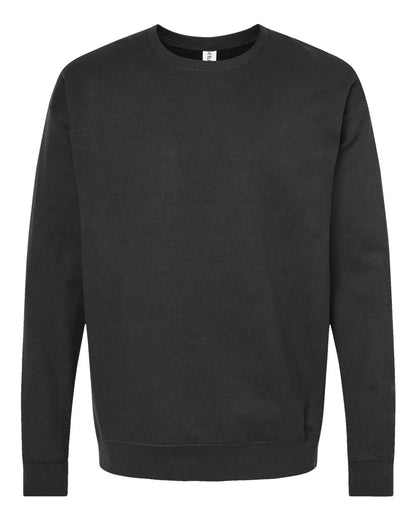 Tultex Fleece Crewneck Sweatshirt 340 #color_Black