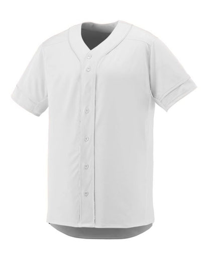 Augusta Sportswear Youth Slugger Jersey 1661 #color_White/ White