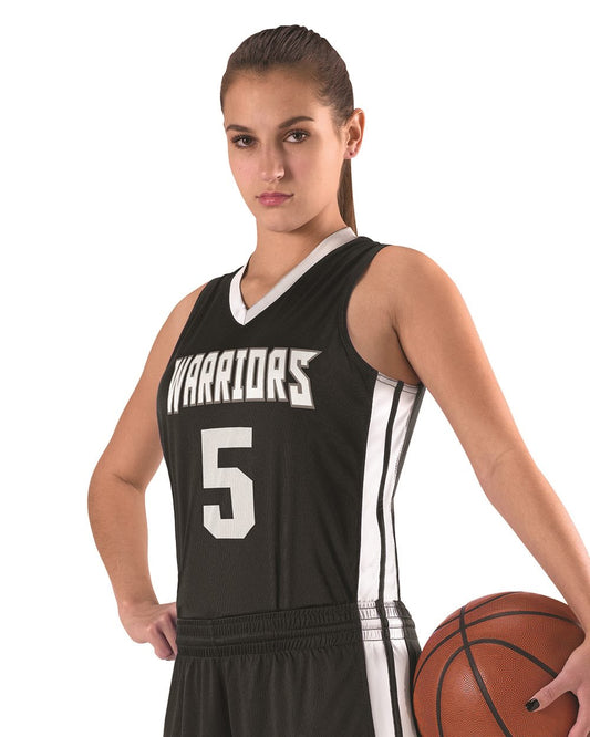 Alleson Athletic Women's Single Ply Basketball Jersey 538JW