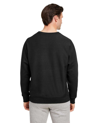 Team 365 Unisex Zone HydroSport™ Heavyweight Crewneck Sweatshirt TT98 #colormdl_Black