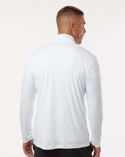 AllPro Men's Pro-Lock Performance Quarter-Zip Pullover 41870 #colormdl_White
