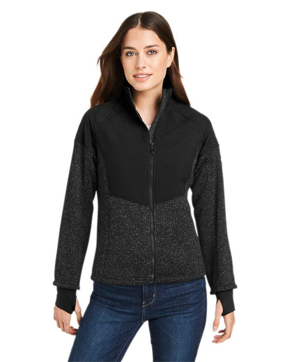 Spyder Women's Passage Sweater Jacket S17741 #colormdl_Black Powder/ Black