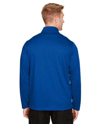Harriton Men's Advantage Snag Protection Plus Quarter-Zip Pullover M748 #colormdl_True Royal