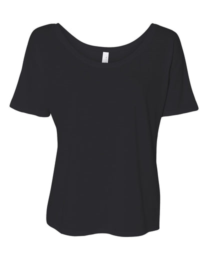 BELLA + CANVAS Women’s Slouchy Tee 8816 #color_Black