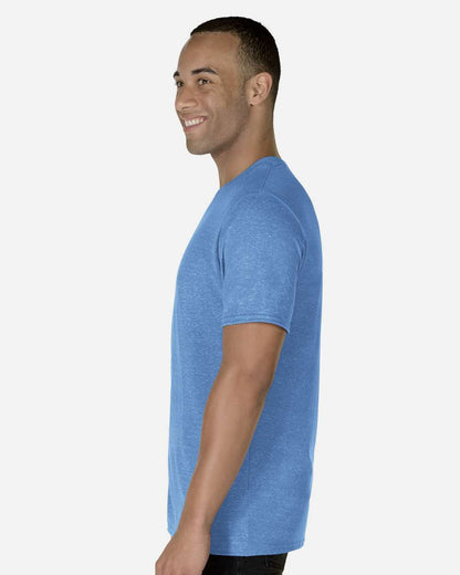 JERZEES Unisex Snow Heather Jersey T-Shirt 88MR #colormdl_Royal