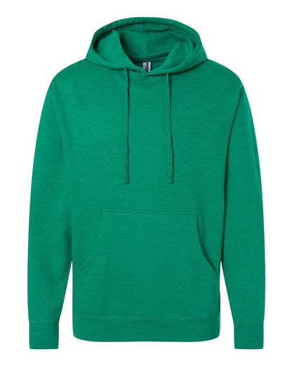 Independent Trading Co. Unisex Midweight Hooded Sweatshirt SS4500 #color_Kelly Green Heather