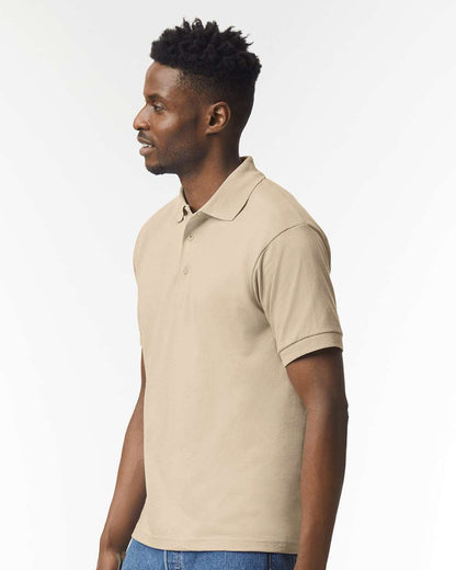 Gildan Unisex DryBlend® Jersey Polo 8800 #colormdl_Sand
