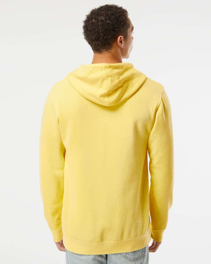 Independent Trading Co. Unisex Midweight Pigment-Dyed Hooded Sweatshirt PRM4500 #colormdl_Pigment Yellow