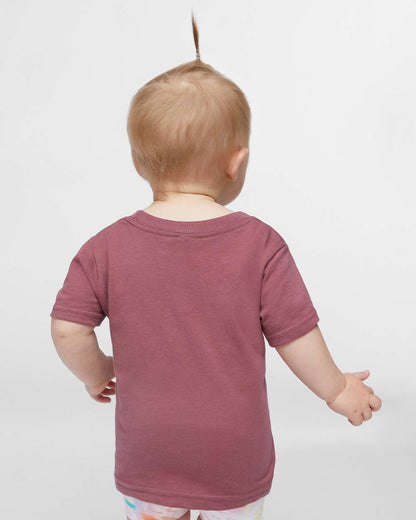 Rabbit Skins Infant Fine Jersey Tee 3322 #colormdl_Rouge