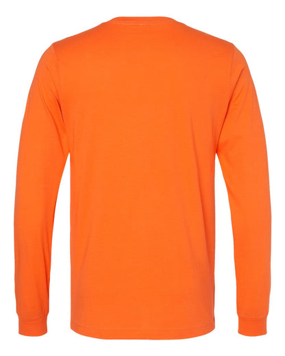 BELLA + CANVAS Jersey Long Sleeve Tee 3501 #color_Orange