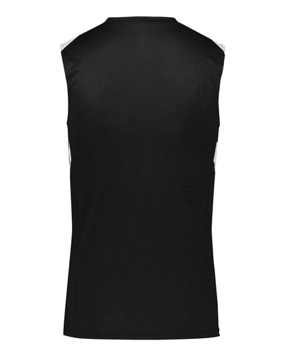 Holloway Unisex PR Max Compression Jersey 221037 #color_Black/ White